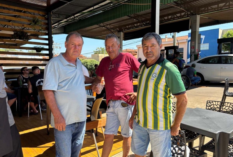 Vereador Toninho do Batista, Zé Luís e vereador  João Buranello