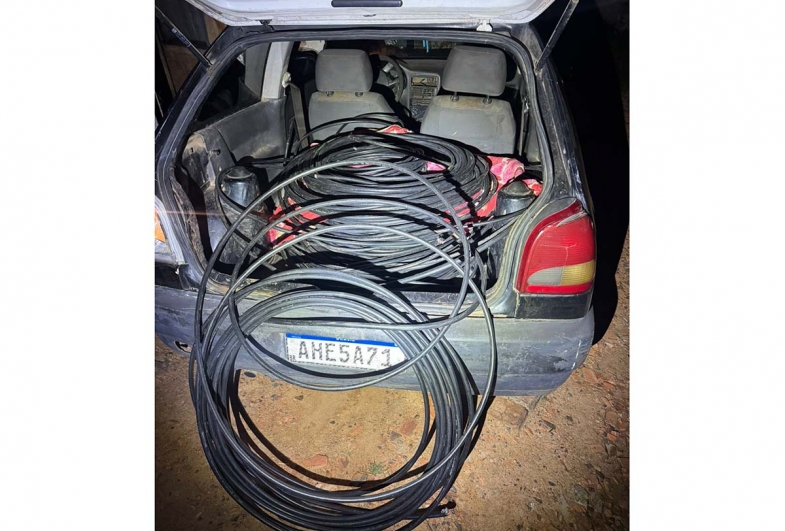 Polícia Civil identifica e indicia autores de furto de fiação em Taguaí