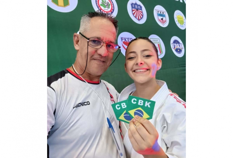 Sensei Clodoaldo  e Alice Ragazzini