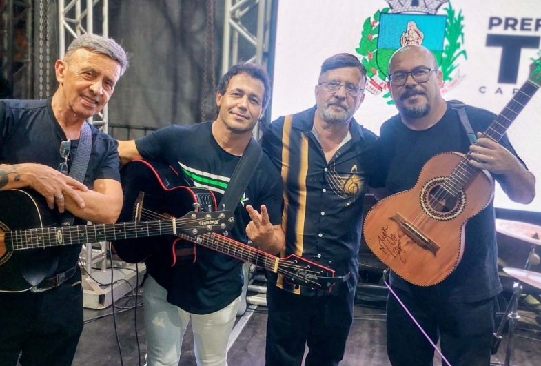 José Augusto e Otávio (Os TItos), Franco Piquilo e  Maestro Márcio