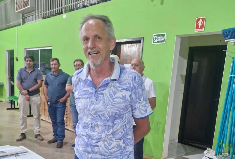 Presidente da Cooperativa Elieser Amaral