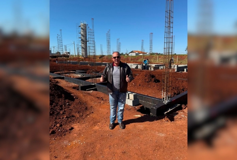 Prefeito Marcão do Haras vistoria obras e destaca avanços em projetos estruturantes de Fartura