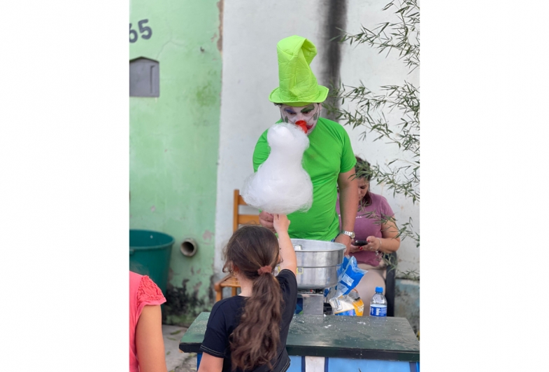 A festa atraiu moradores  de todas as idades