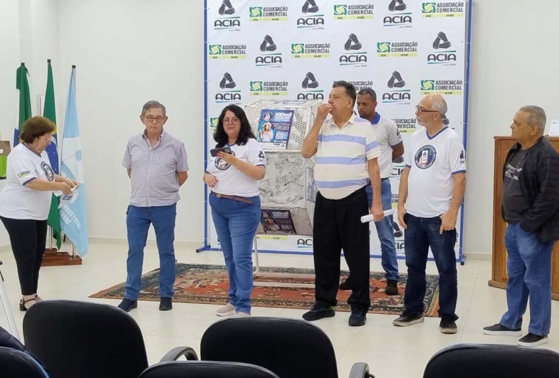 Judite, Cassio, Silvana, Fernando, Nozito, Dorival e Adalberto