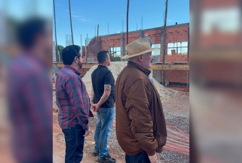 As obras já estão com cerca de 30% dos trabalhos realizados