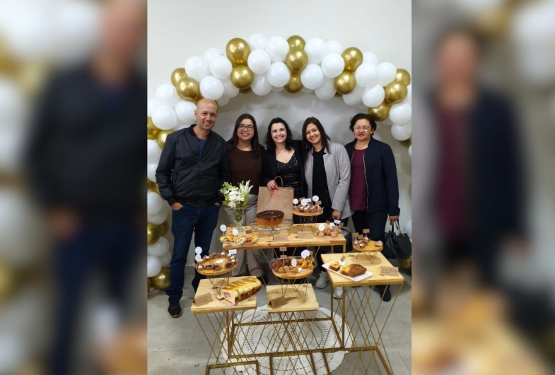 Diego Nascimento, Dra. Mariana Pereira, Dra. Letícia  Mazza, Aline Nascimento e Marlene Nascimento