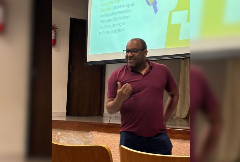Representante do  Sebrae Sérgio