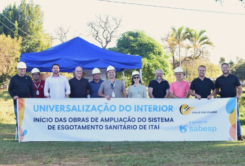 Depois de anos esperando, 470 famílias de Itaí terão rede de esgoto