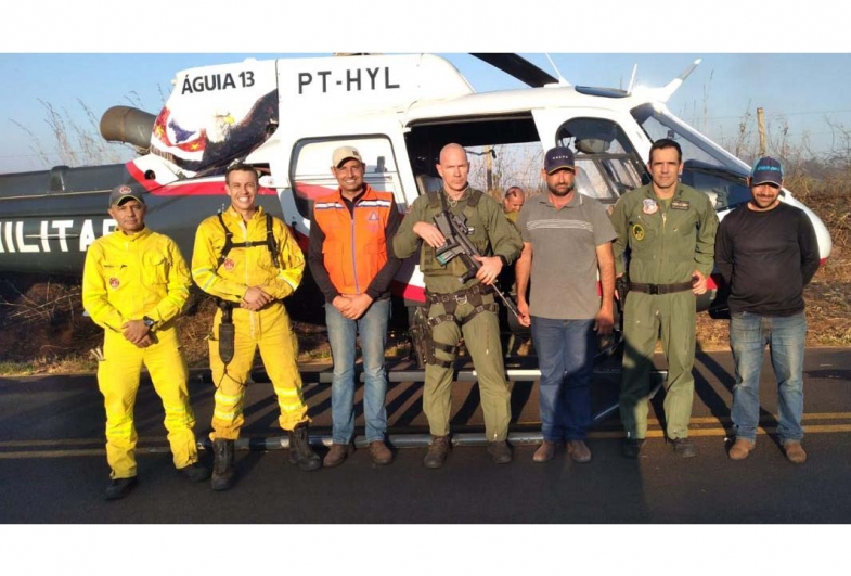 Incêndio atinge área de proteção ambiental em Timburi