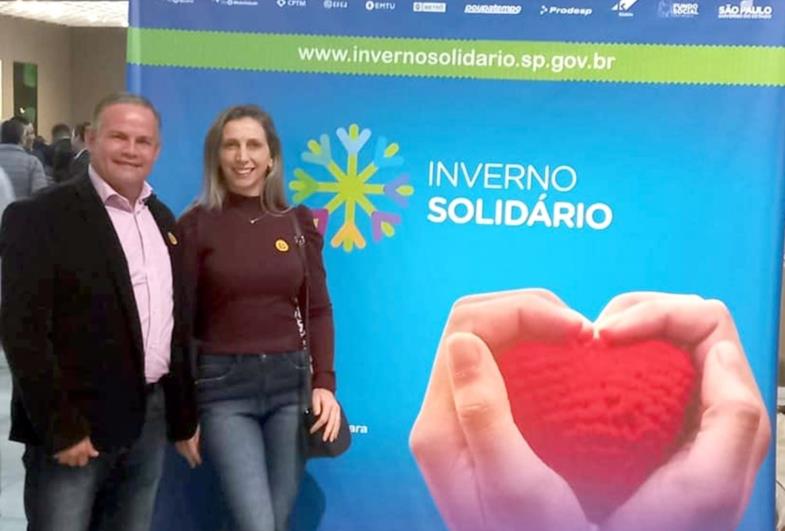 Taguaí participa do lançamento da campanha Inverno Solidário
