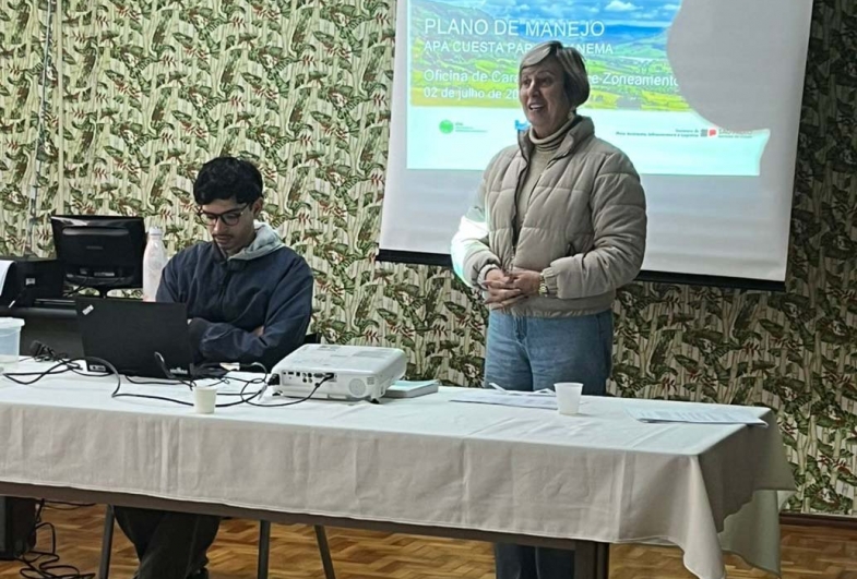 Vice-prefeita de Fartura  Regina Célia