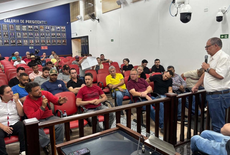 Prefeito Marcão do Haras apresentou aos empresários o andamento do  projeto do futuro Distrito Industrial de Fartura