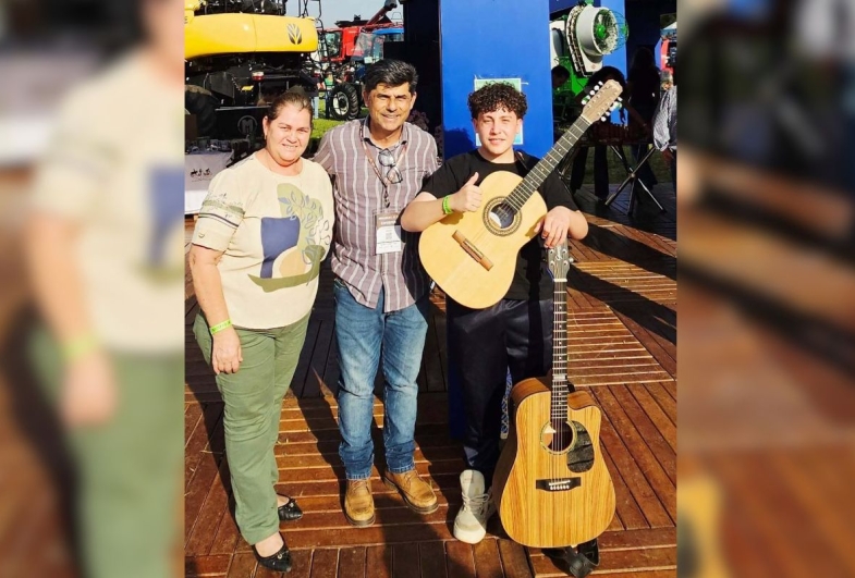 Vereadora Rita, Preto da Amvaapa e Christopher Gabriel