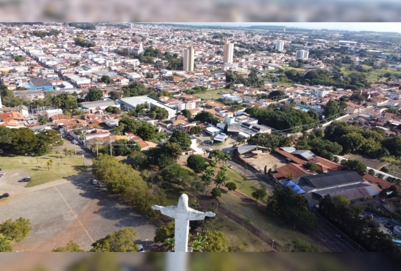 Cristo é um dos cartões-postais de Avaré (Foto Secretaria de Relações Públicas)