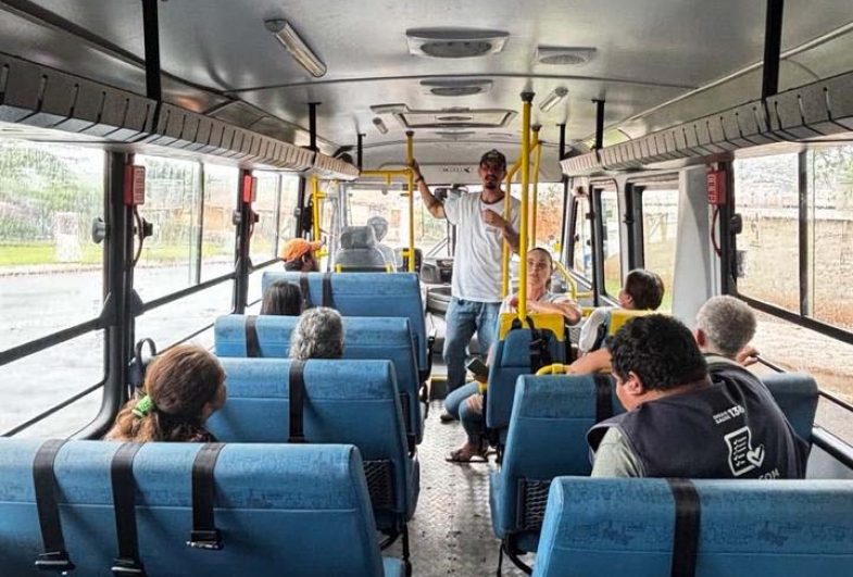 Assistidos do Saúde da Mente visitam pontos estratégicos e acompanham o trabalho de monitoramento da dengue