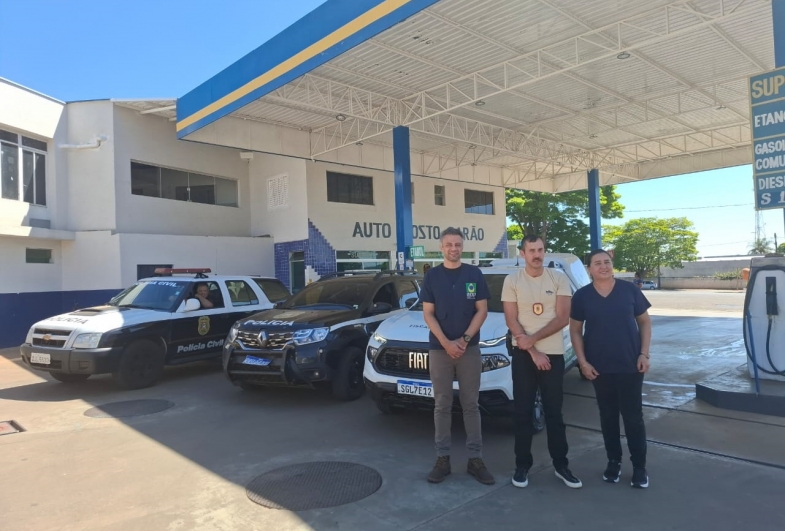 Polícia Civil e ANP fiscalizam postos de combustíveis em Itaporanga e Barão de Antonina