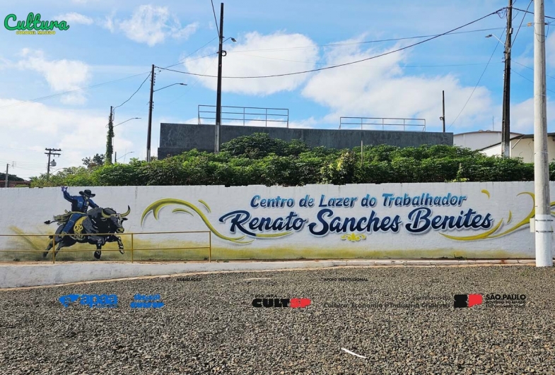 Grafite valoriza as raízes sertanejas e homenageia  a história do município de Coronel Macedo