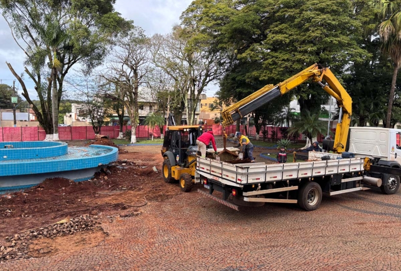 As obras tiveram início no dia 24 de junho