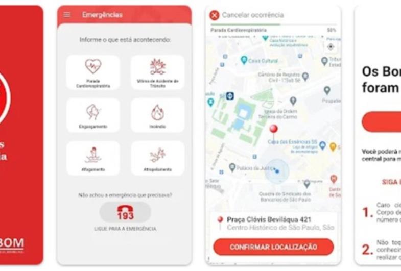 Corpo de Bombeiros lança aplicativo que agiliza atendimento de ocorrências