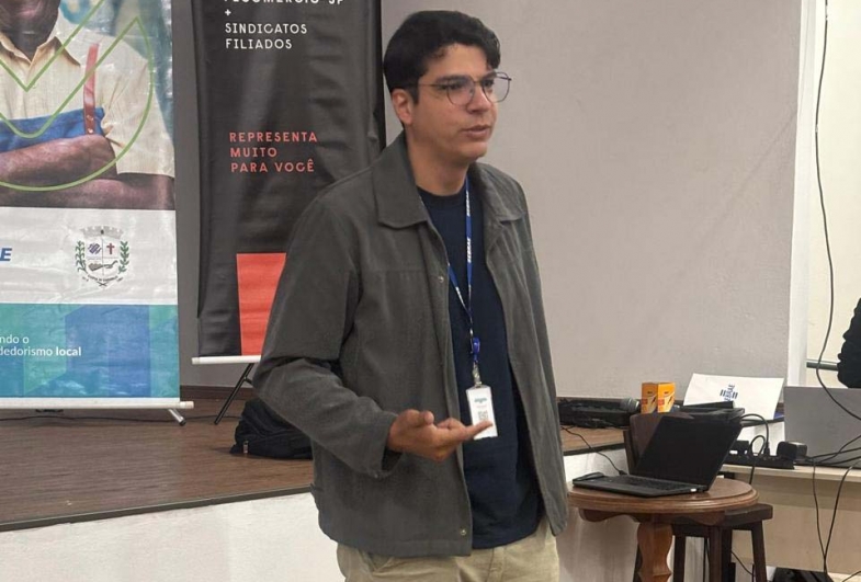 Representante do Sebrae Leandro Lourenço