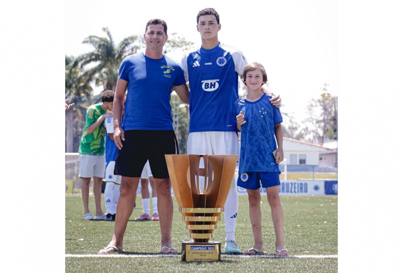 Atleta de Taquarituba brilha como profissional no Cruzeiro