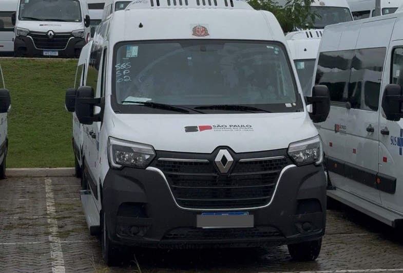 A nova van que estará à disposição da cidade