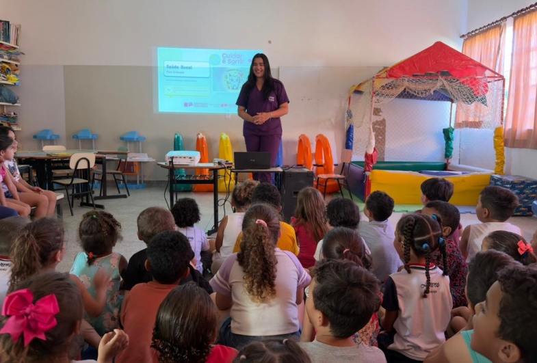 Ação leva promoção da saúde bucal para escolas de Avaré
