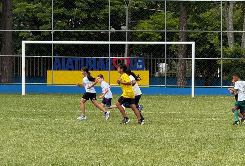 Aquecimento foi realizado antes do início do jogo