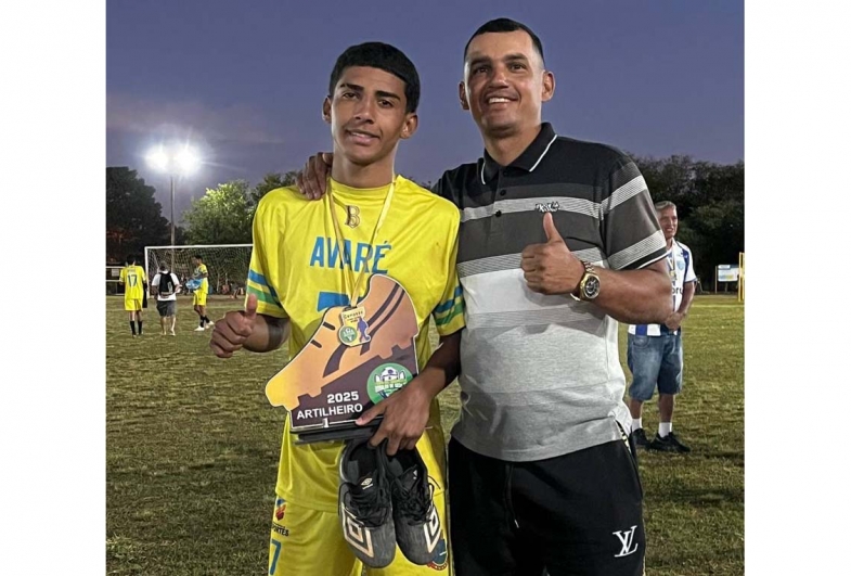 Artilheiro da competição pela categoria Sub 17