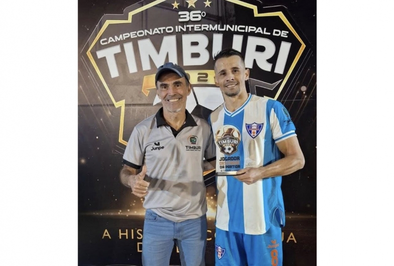 Atleta destaque Rafael, de Timburi
