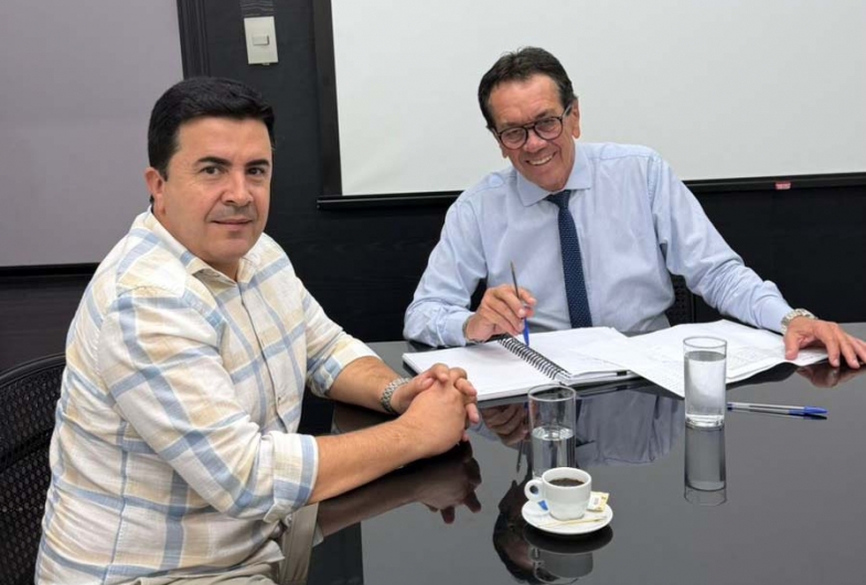 Prefeito Cristiano Amorim busca apoio do Governo do Estado para novos investimentos em Timburi
