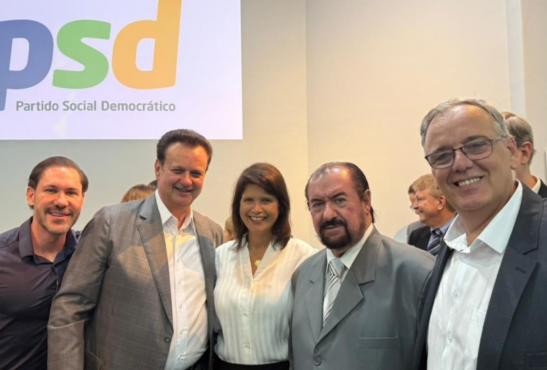 Ex-prefeito de Avaré Joselyr Silvestre se filia ao PSD em evento com Gilberto Kassab