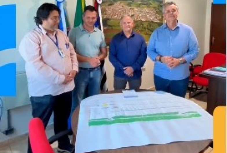 Taguaí dá passo importante para construção da pista de caminhada com apoio do Governo do Estado