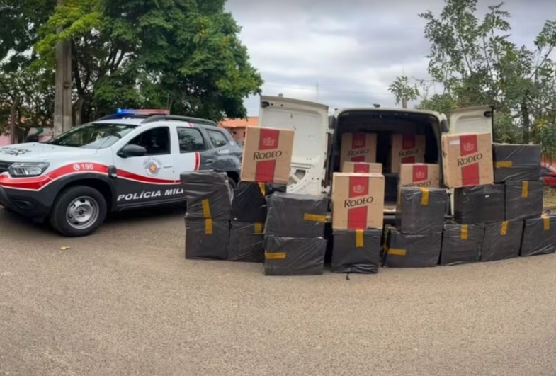 Polícia apreende 35 mil maços de cigarros contrabandeados em Itaporanga
