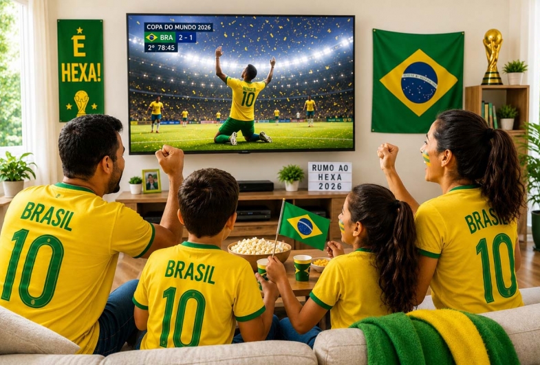 Segundo jogo da Seleção Brasileira: como a energia acompanha a torcida
