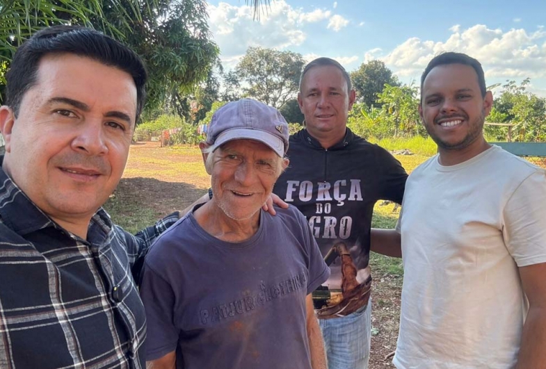 Cristiano, Antonio, Valdir e Diego Tofanelo