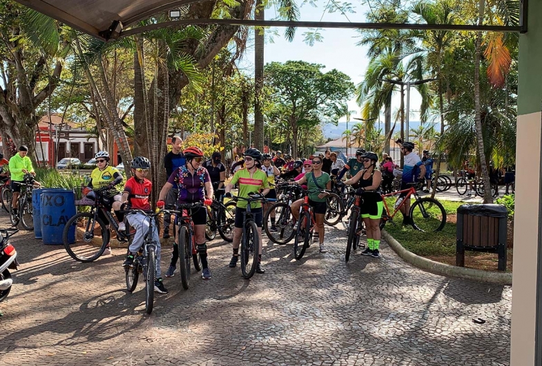 Com clima de festa o pedal foi pensado para toda a família,  proporcionando uma manhã agradável de esporte e lazer