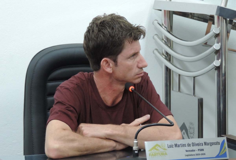 Vereador Luiz Martins, conhecido como Luiz Timburi