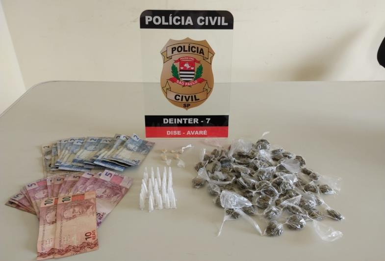 Polícia Civil prende mulher por tráfico de drogas no Parque Jurumirim