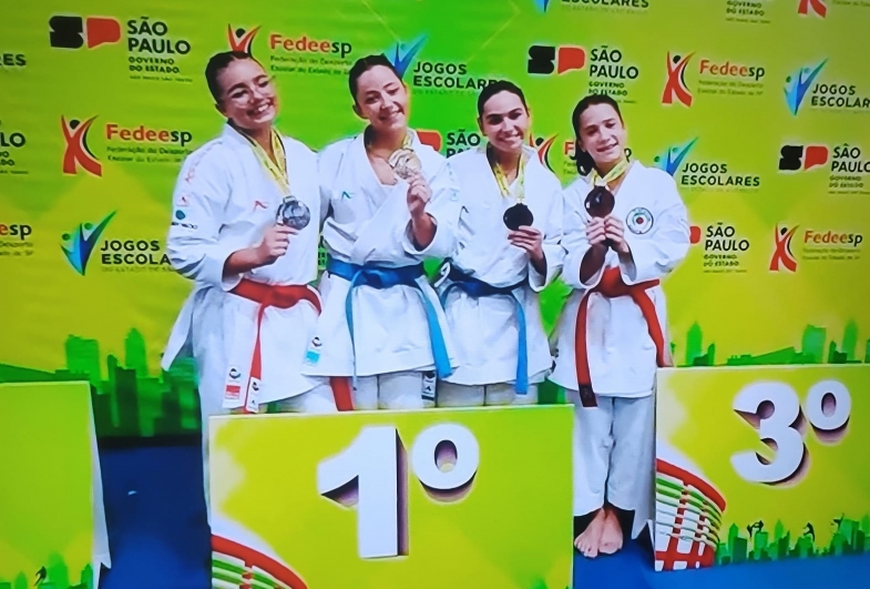 Alice Ragazzini conquistou o lugar mais alto do pódio, sagrando-se campeã