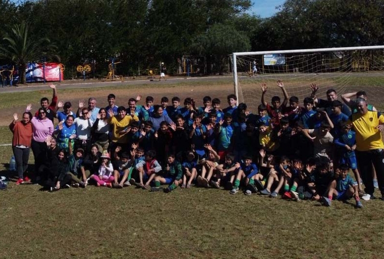 Equipe do Paraguai que participou