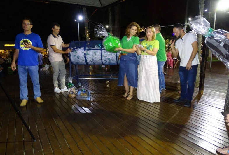 O sorteio aconteceu na Feira da Lua no dia 29