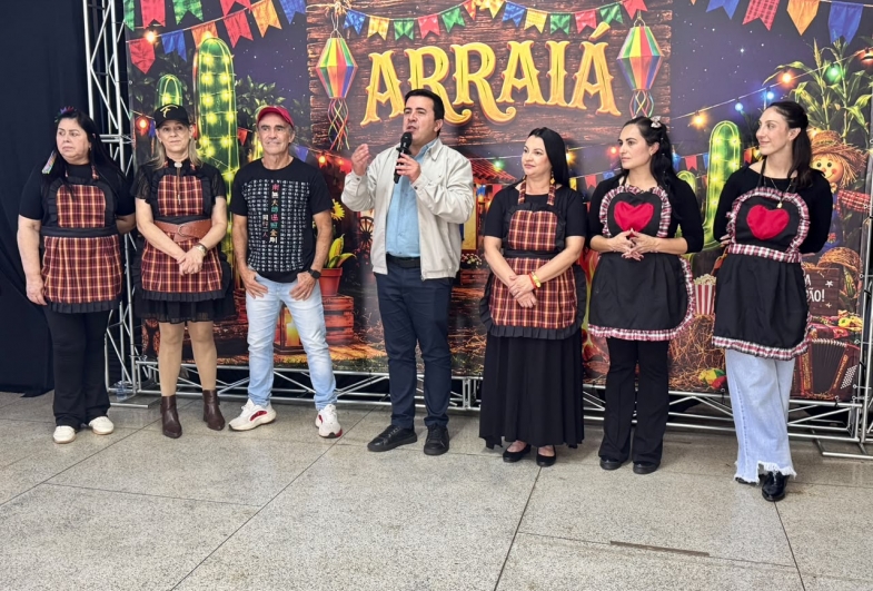 Arraiá Julino reúne grupos e projetos sociais no Centro Comunitário 1