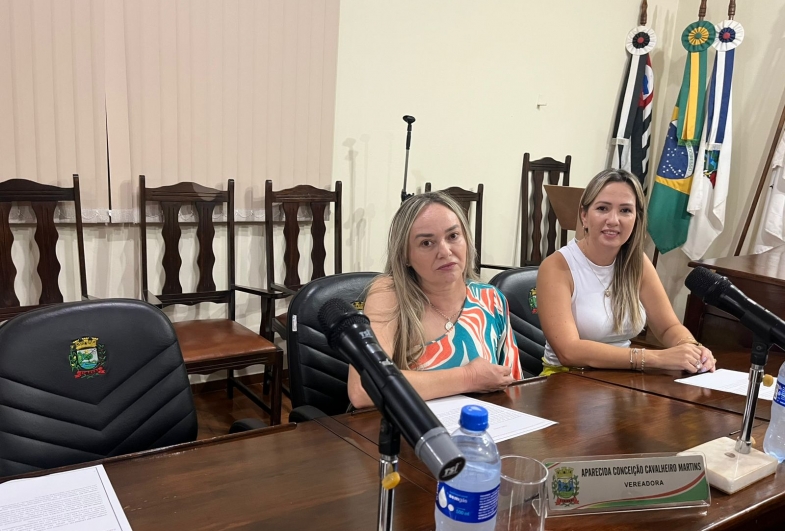 Vereadoras Conceição e Camila Bagnatori