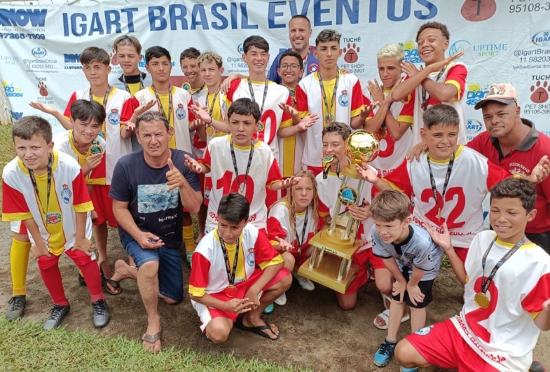 Coronel Macedo vence duas categorias da Copinha 2023