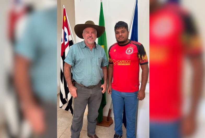 Prefeito Roberval e secretário de Esportes Dione