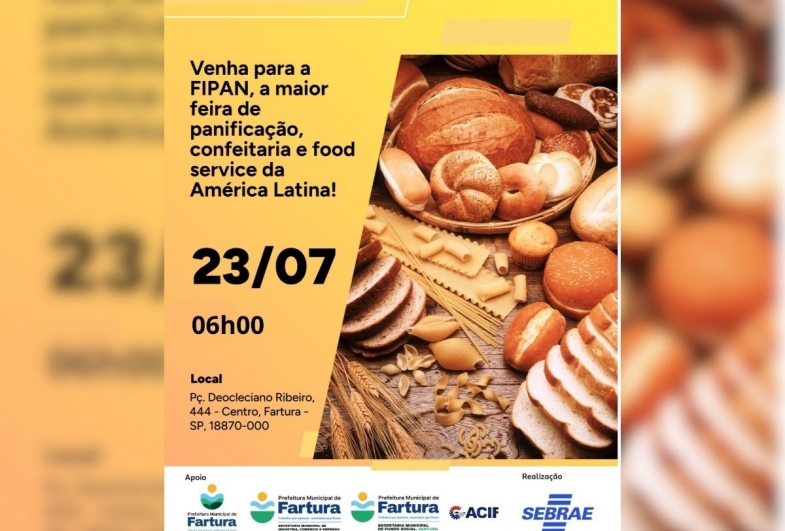 Prefeitura de Fartura promove viagem gratuita  à FIPAN para empresários e empreendedores
