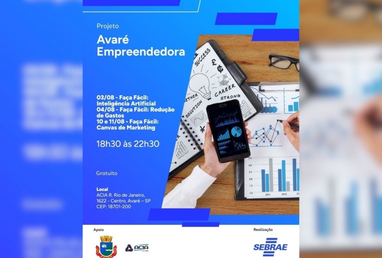 Projeto Avaré Empreendedora oferece capacitação gratuita para fortalecer pequenos negócios