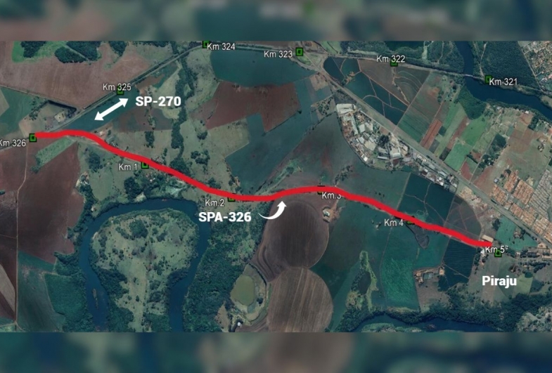 Via Raposo realiza melhorias em rodovia de acesso a Piraju
