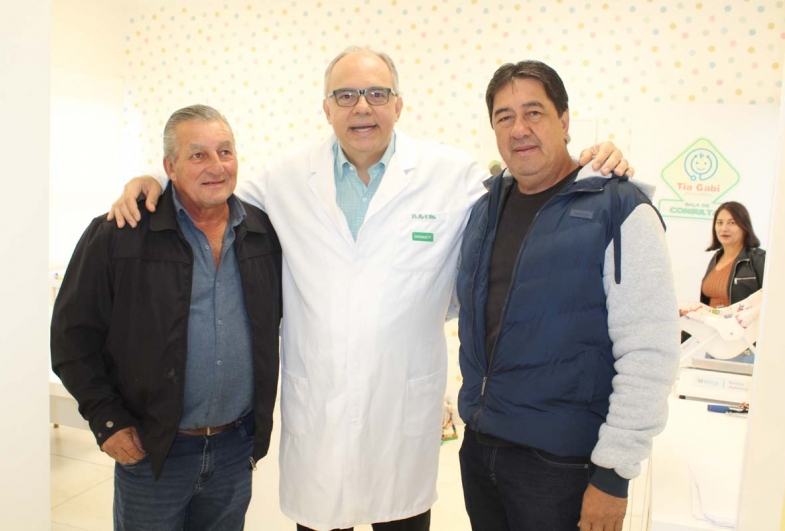 José Valdir, Dr. Rui e Cláudio